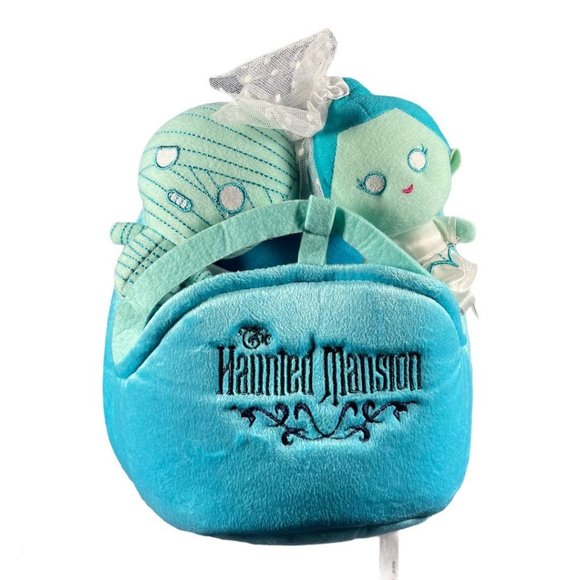 Disney Parks Haunted Mansion Doom Buggy Bride and Mummy Plush Play Set - Picture 2 of 12